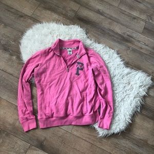 Victoria Secret/ Pink Quarter Zip Sweatshirt